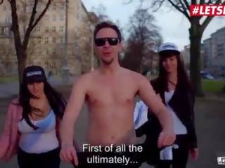 Letsdoeit - astonishing nemes uly emjekli ýabany vicky bums awtobus sikilen