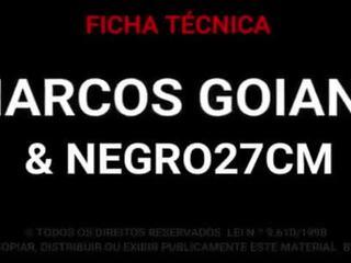 Marcos goiano - 大 黑色 陰莖 27 cm 他媽的 我 巴巴克 和 體內射精