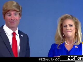도널드 drumpf shuts 올라 hillary 클레이튼 (cherie deville) 와 그의 manhood