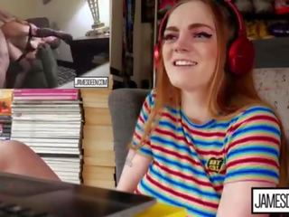 Carly rae vasaros reacts į jamesas deen prieš abbie maley - honest nešvankus filmas reactions - hpr10