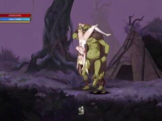 Ritual summons &vert; 舞台 1 &vert; 愉快 angelic 女儿 同 powers 得到 她的 的阴户 性交 由 一 priest 和 goblins 同 大 啄木鸟 和 还 该 goblin 领导者 谁 cums 到处 &vert; 无尽 游戏 gameplay p1