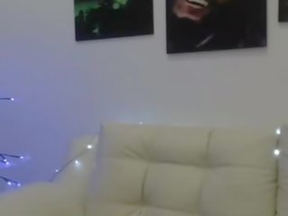 Splendid Latina Brunette With Very Big Tits Plays With Pussy