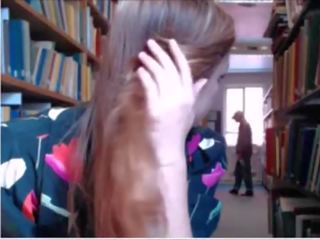 Britaniýaly lover cams in busy library-watch full movie on www.wetcams69.net