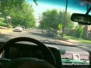 Рейчел ворон смокче її хлопці джонсон в в машина