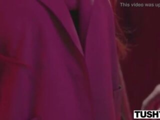 Tushy marvellous 단계 엄마 로렌 핸들 그녀의 못된 prof